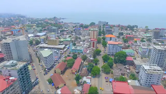 Conakry vue d’en haut